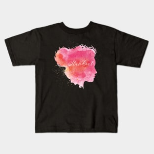 Aesthetic Design - Lady Kids T-Shirt